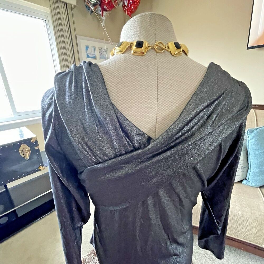 Lane Bryant Mettallic Pullover Dressy Sweater Plus Size 22/24 Holidays Christmas - Picture 12 of 15